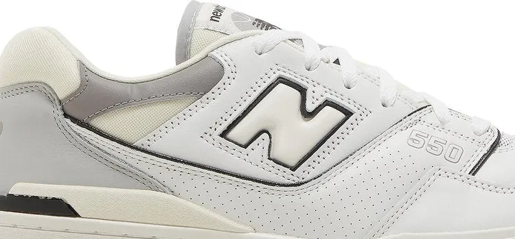 New Balance 550 'White Marblehead' sneakers, white