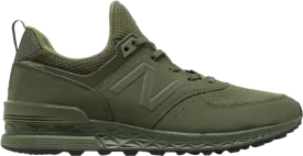 New Balance 574 'Army Olive' sneakers, green