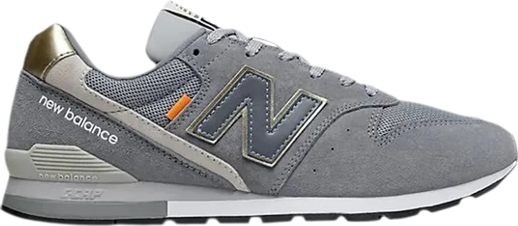 New Balance 996 'Gunmetal Gold' sneakers, gray