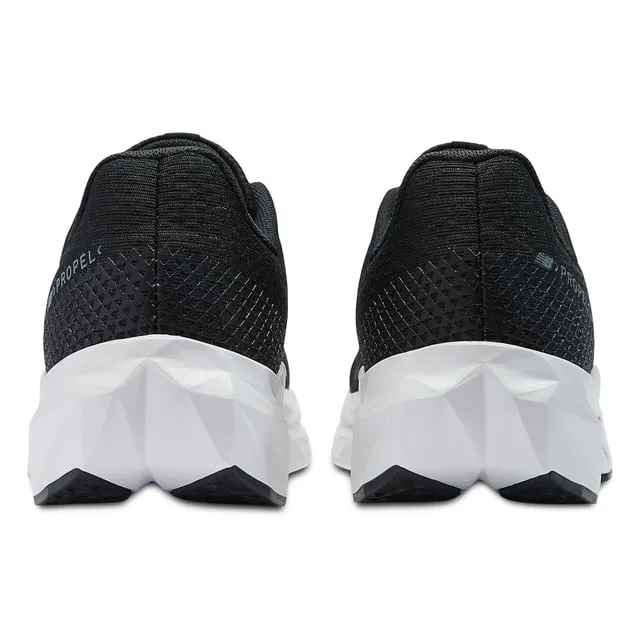 NEW BALANCE JUNIOR FUELCELL PROPEL V5 BLACK/WHITE RUNNING SHOE