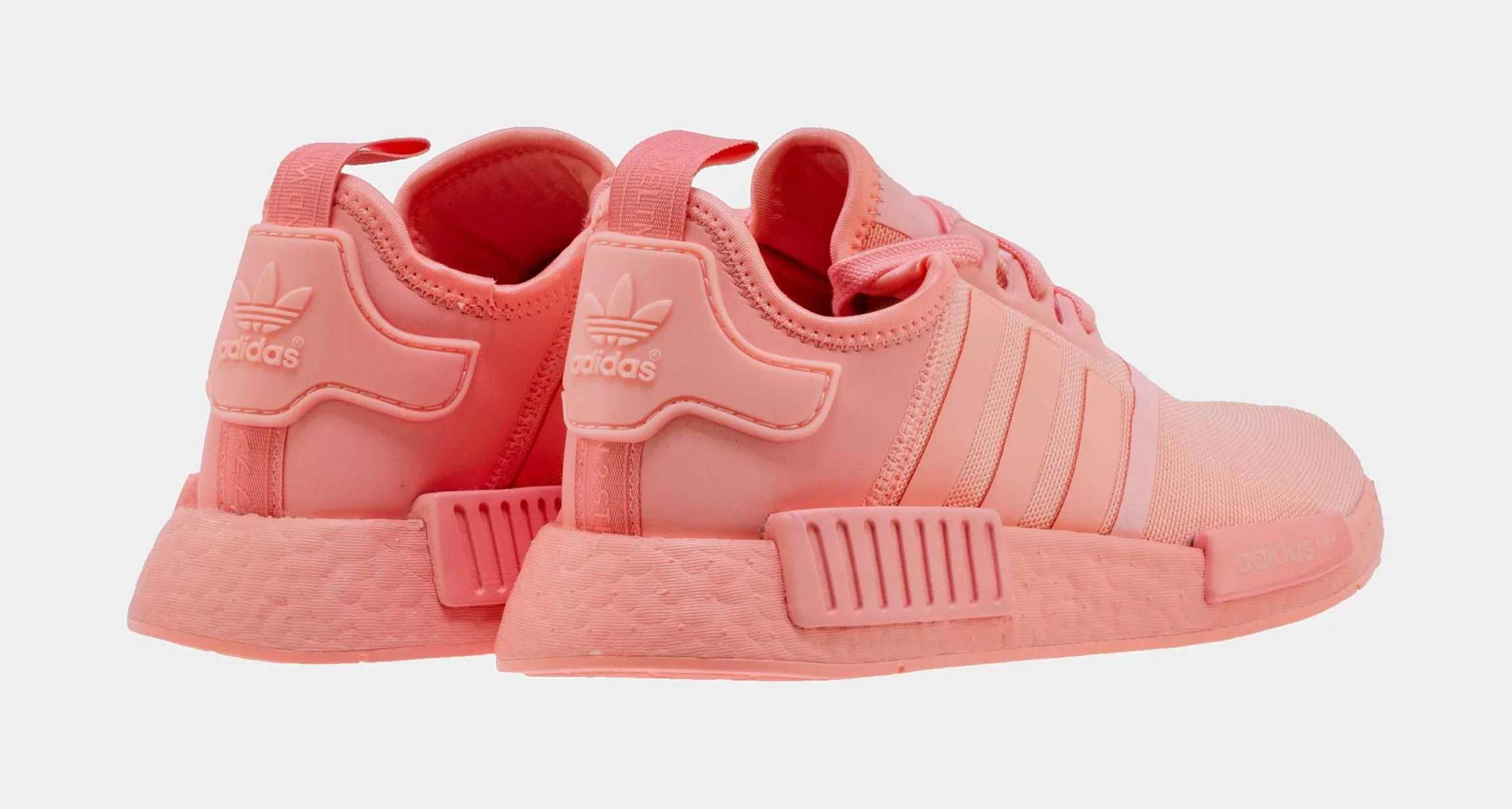 NMD R1 Originals Grade School Running Shoe (Glory Pink)