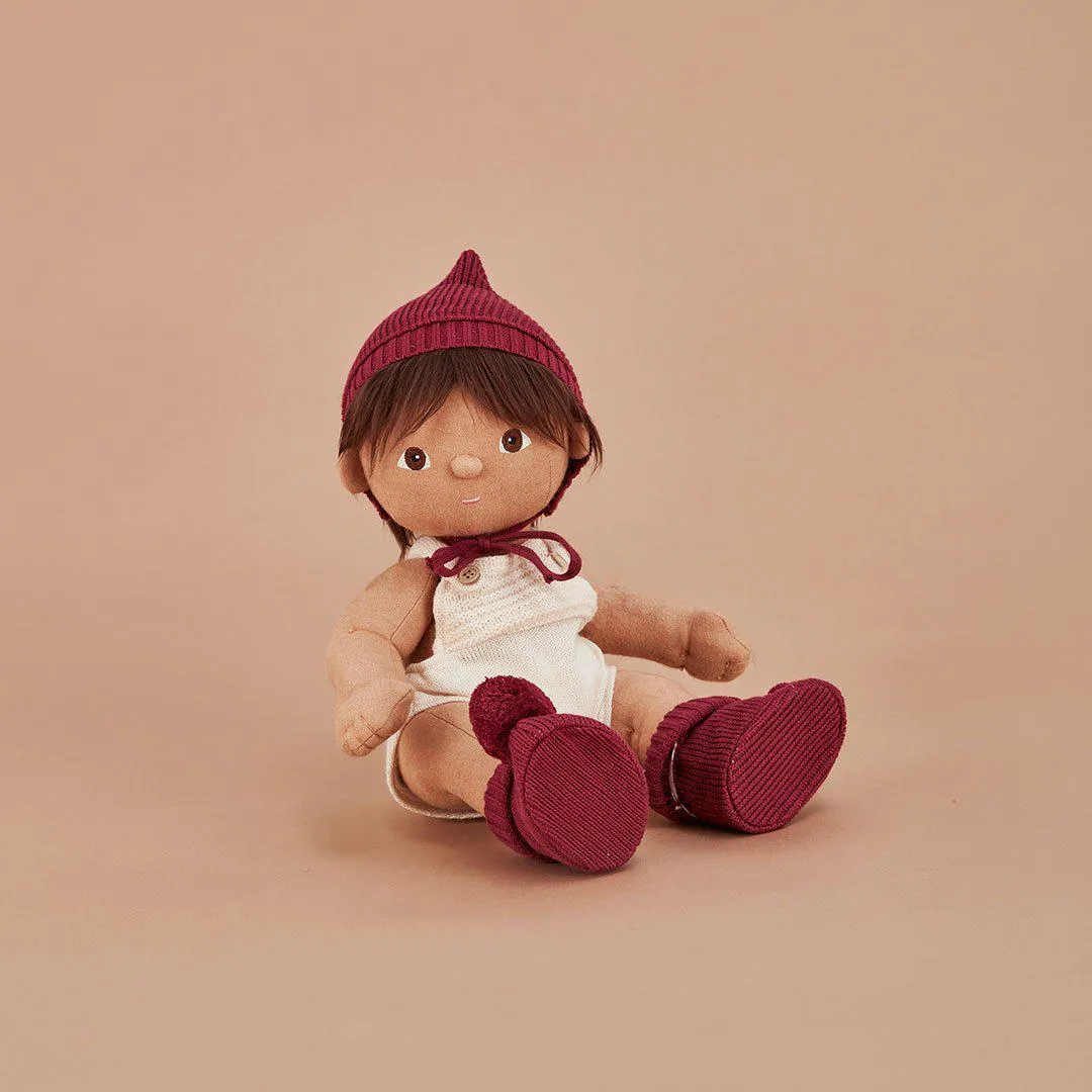 Olli Ella Dinkum Doll Knit Set - Plum