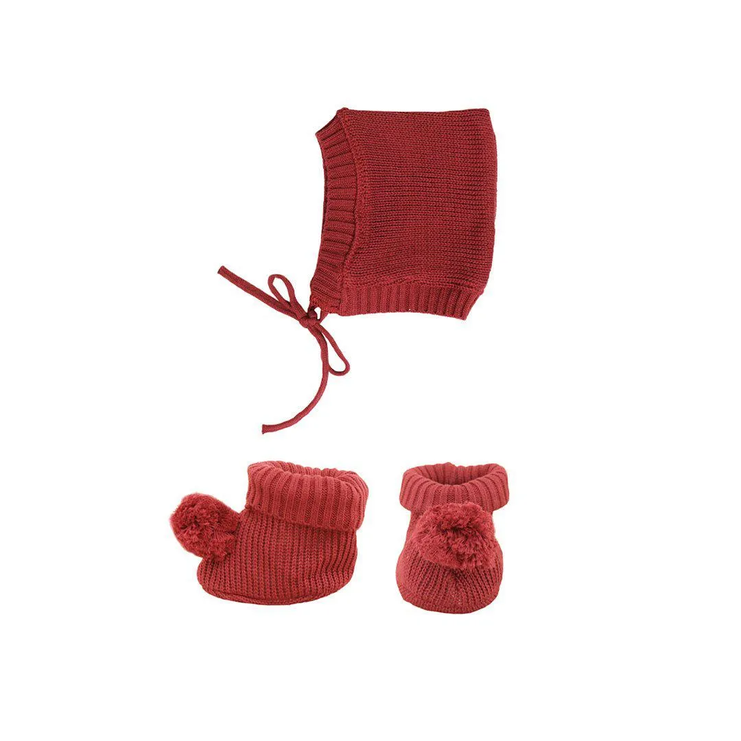 Olli Ella Dinkum Doll Knit Set - Plum