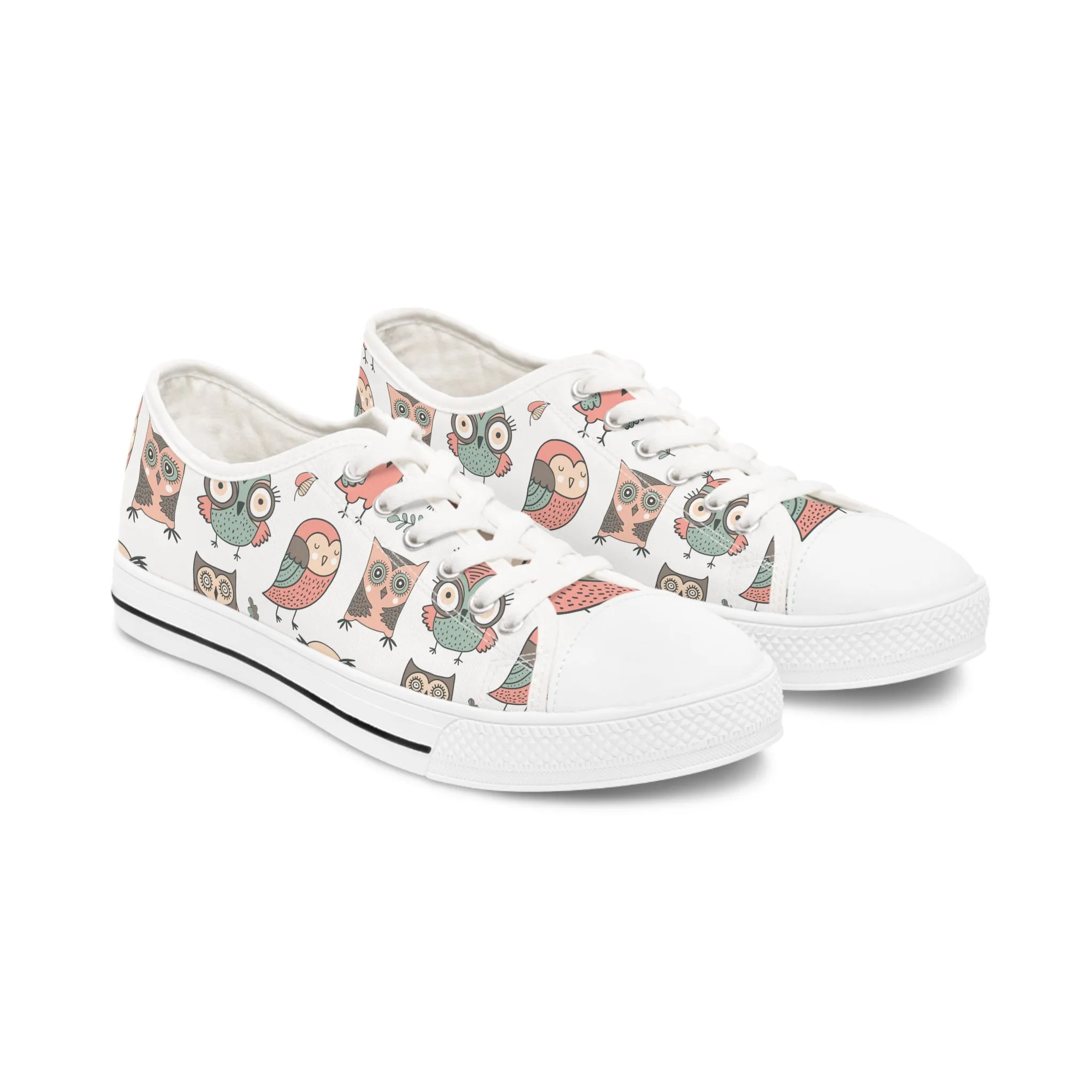 Owl Women's Low Top Sneakers