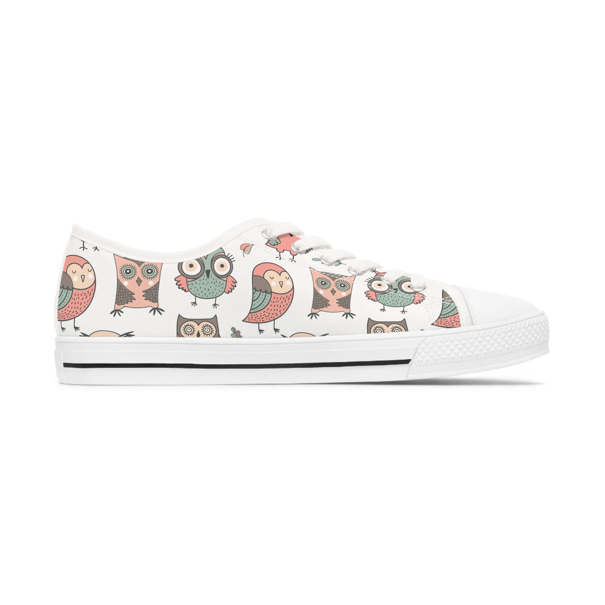 Owl Women's Low Top Sneakers