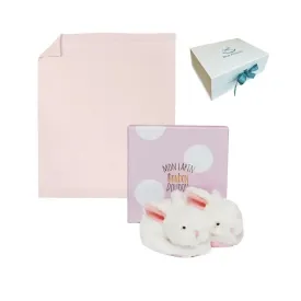 Pink Bunny Buddies New Born Gift