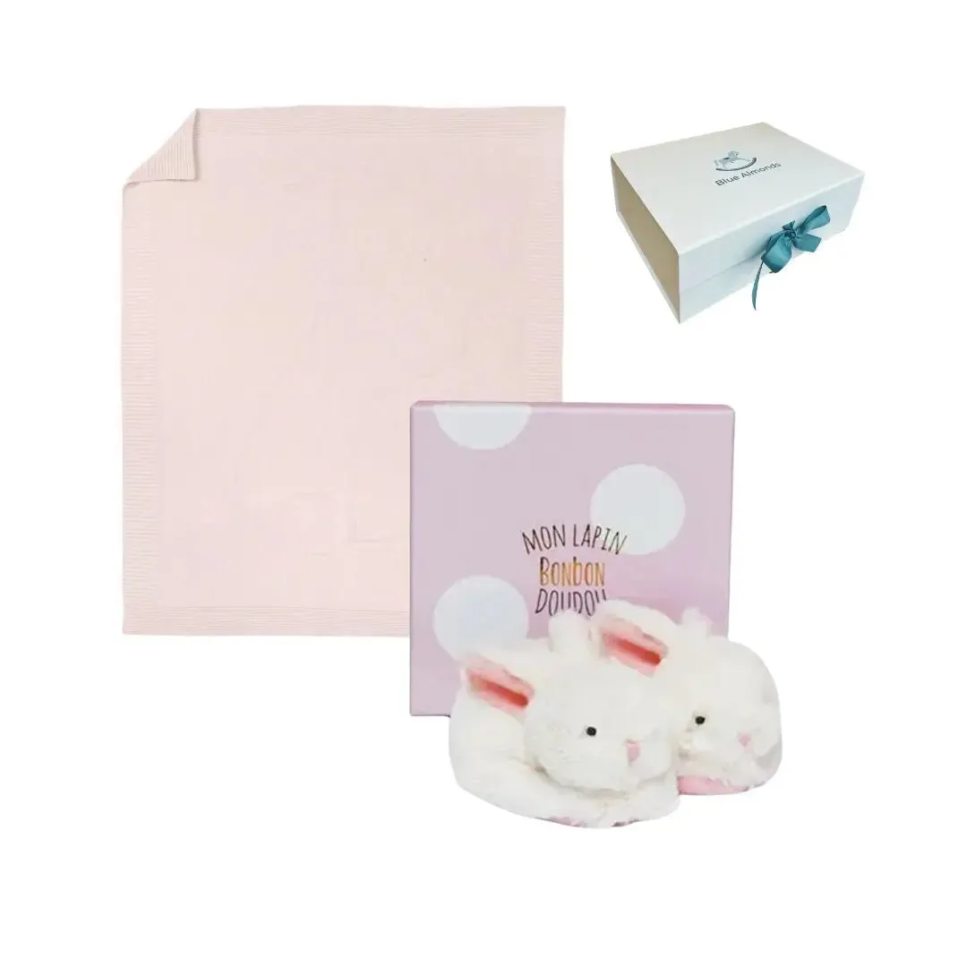 Pink Bunny Buddies New Born Gift