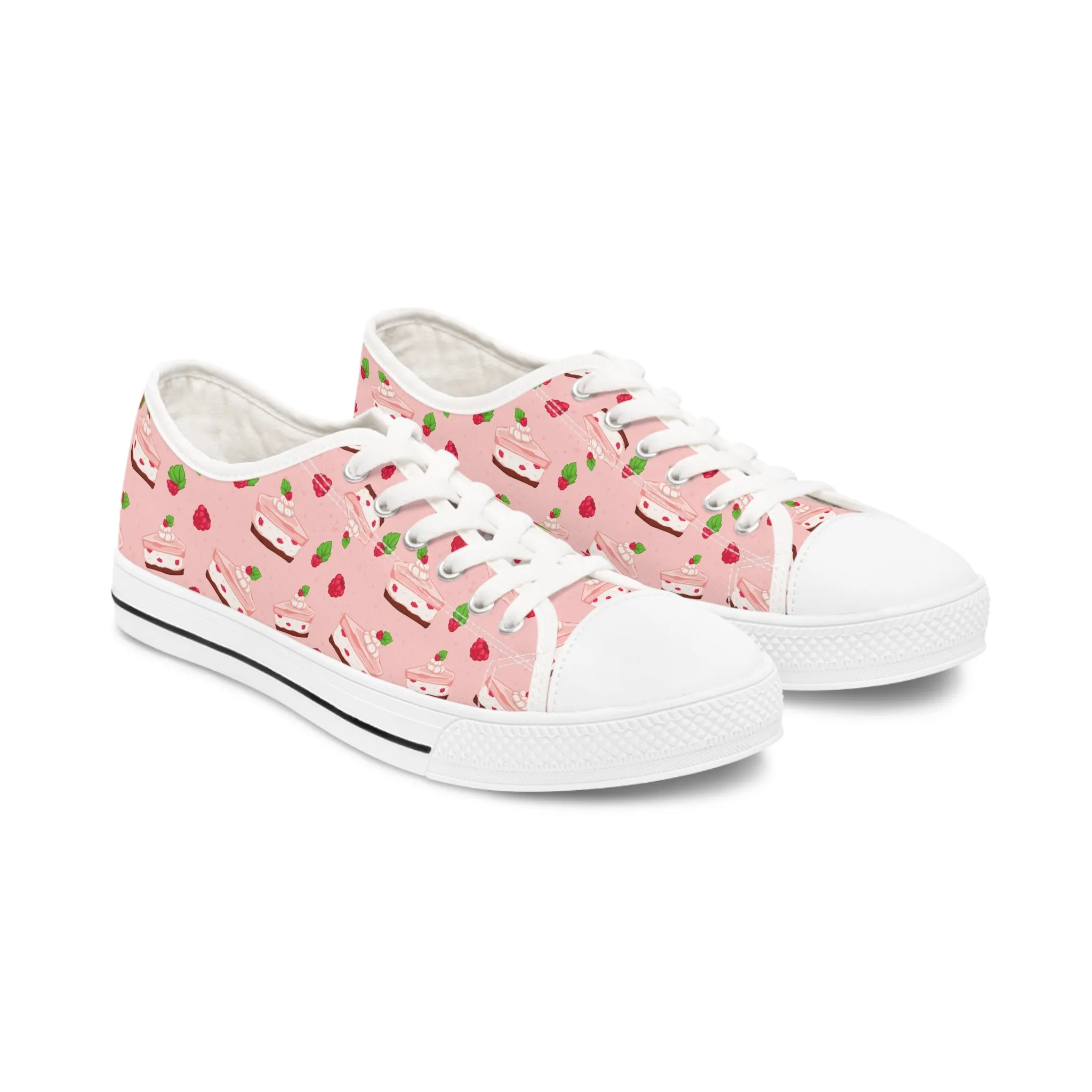 Raspberry Pie Women's Low Top Sneakers