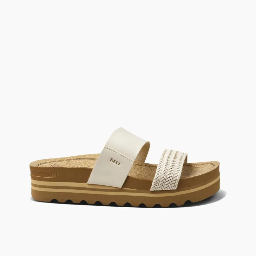 REEF CUSHION VISTA HI SANDALS OFF WHITE