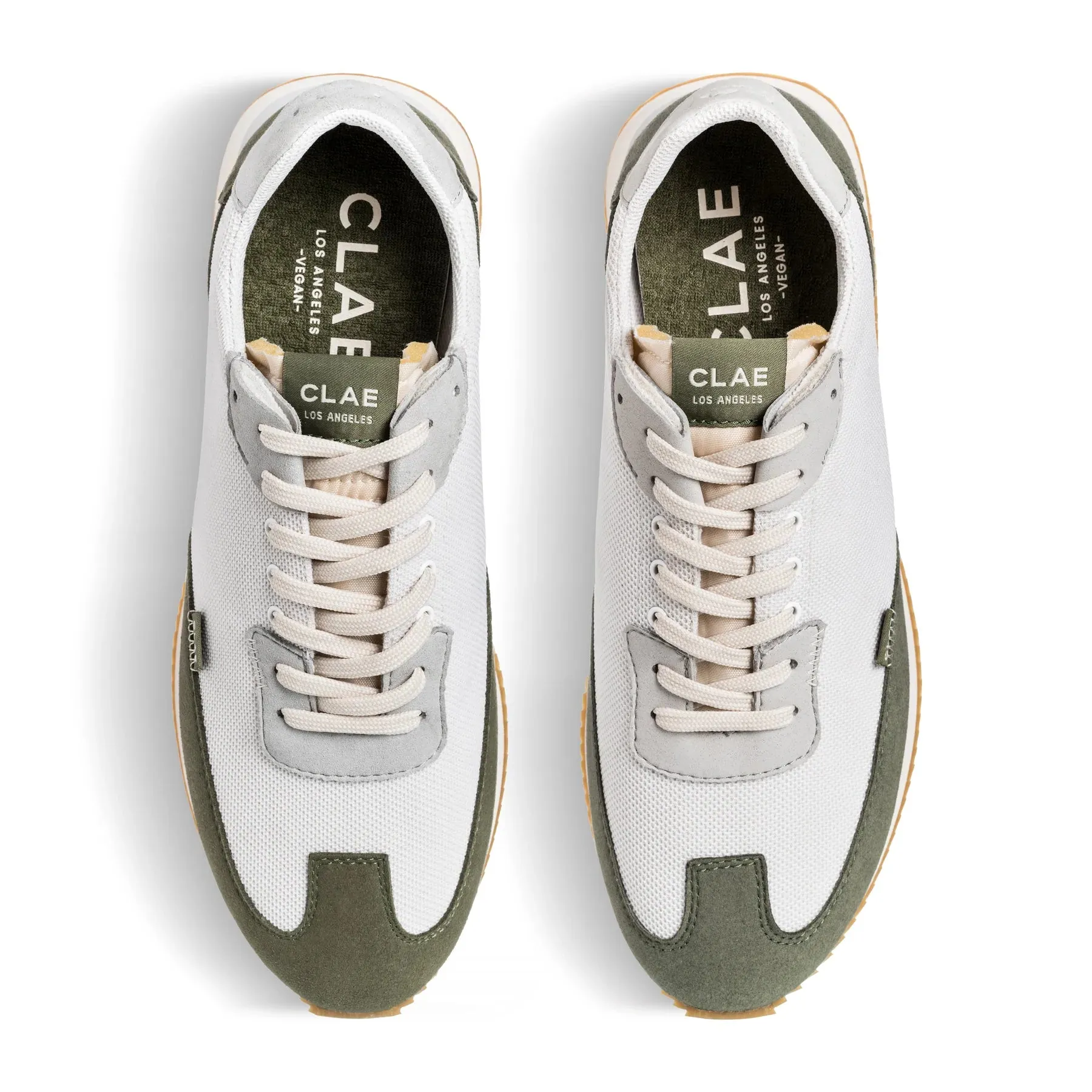 Sneakers CLAE - Runyon Olive White Microchip