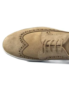 T-Tango-Y Beige Genuine Suede Leather Casual Classic Men's Shoe