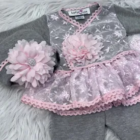 The Gali Pink and Gray Set