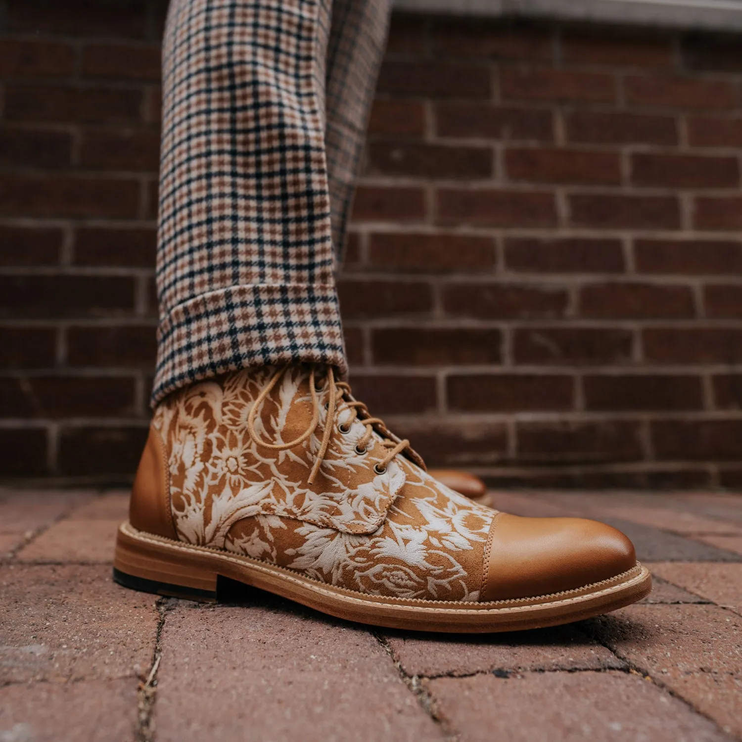 The Rome Boot in Floral