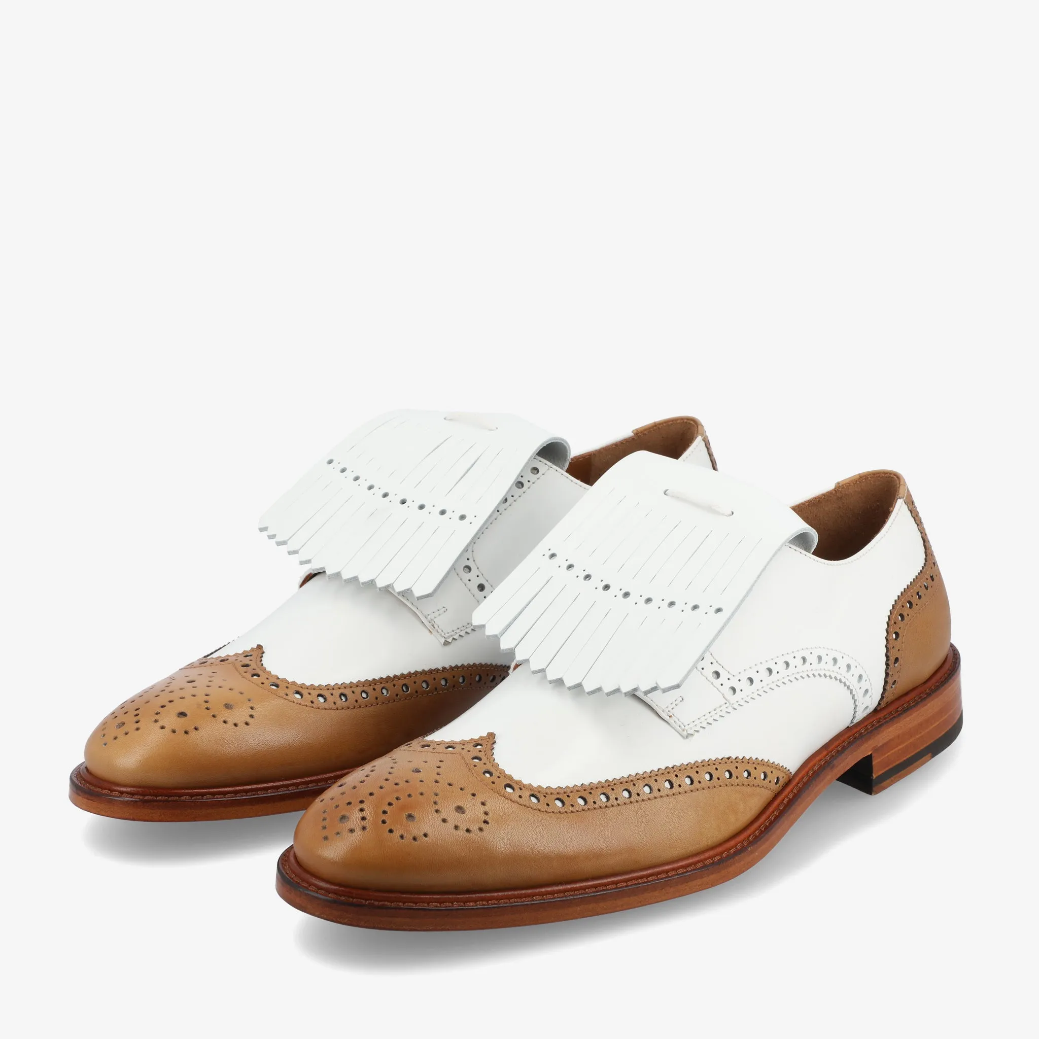 The Spectator Shoe in Honey (Last Chance, Final Sale)