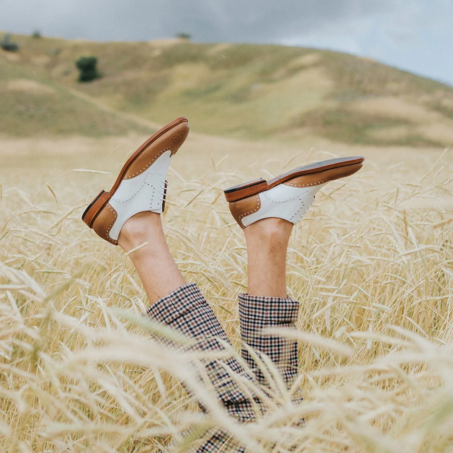 The Spectator Shoe in Honey (Last Chance, Final Sale)