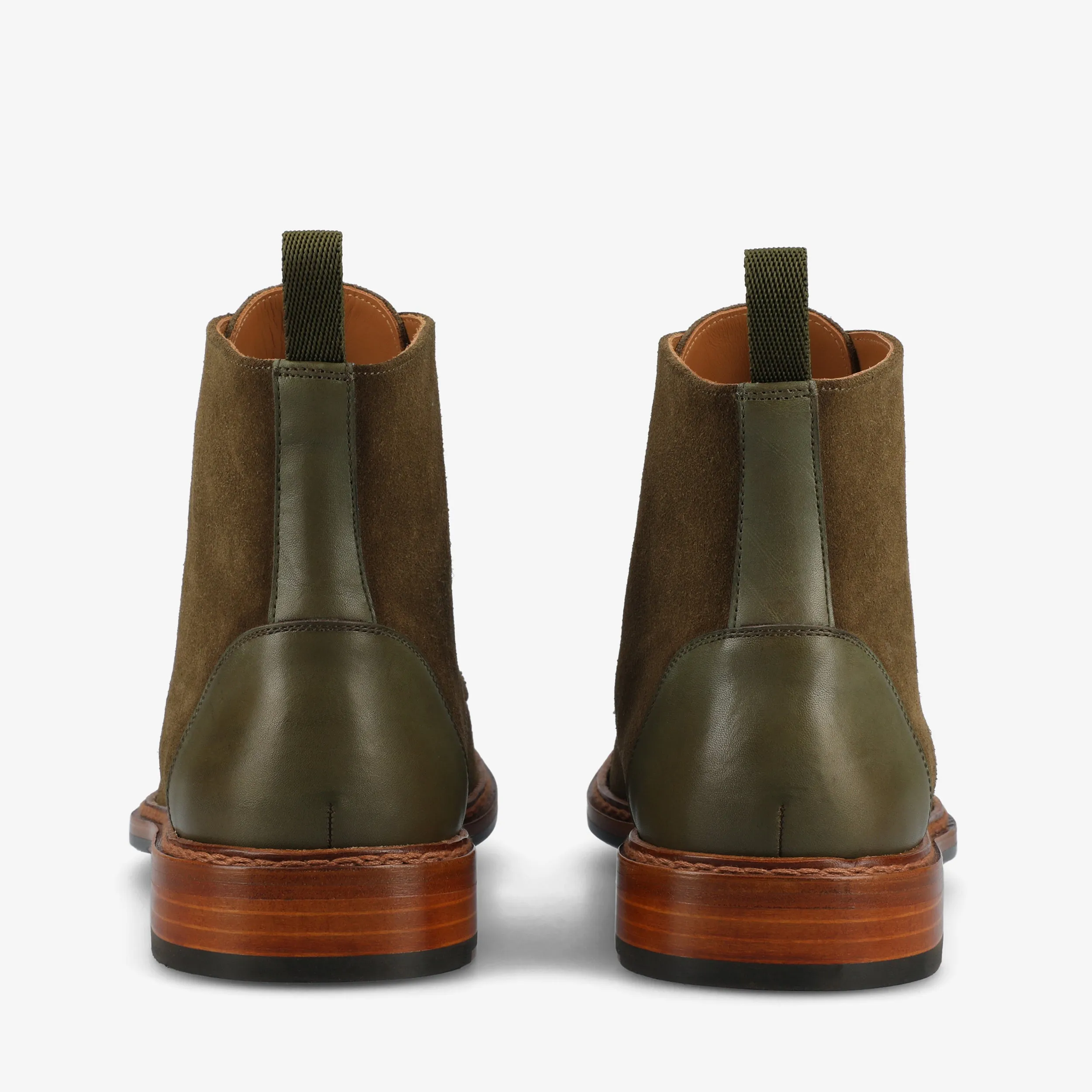 The Troy Boot in Olive (Last Chance, Final Sale)