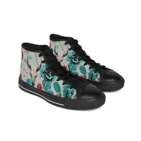 Tribal Skull Men's Classic Sneakers