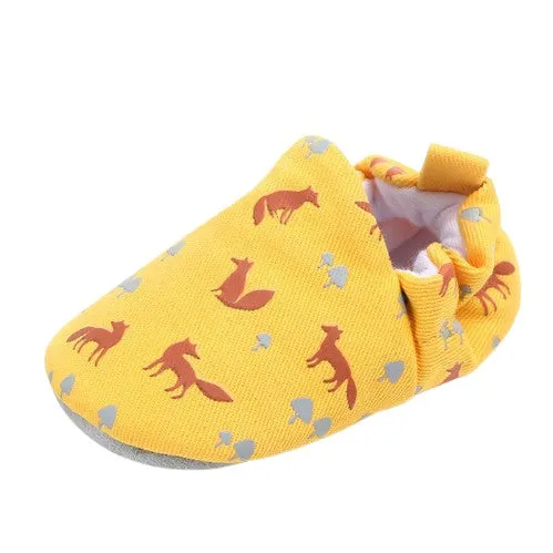 Unisex Cute Animal Cartoon Design Soft Soled Shoes For Kid