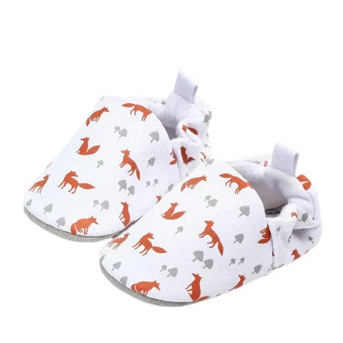 Unisex Cute Animal Cartoon Design Soft Soled Shoes For Kid