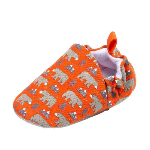 Unisex Cute Animal Cartoon Design Soft Soled Shoes For Kid