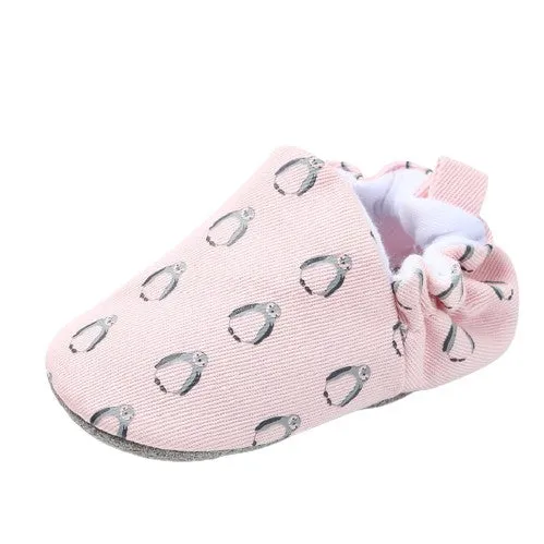 Unisex Cute Animal Cartoon Design Soft Soled Shoes For Kid