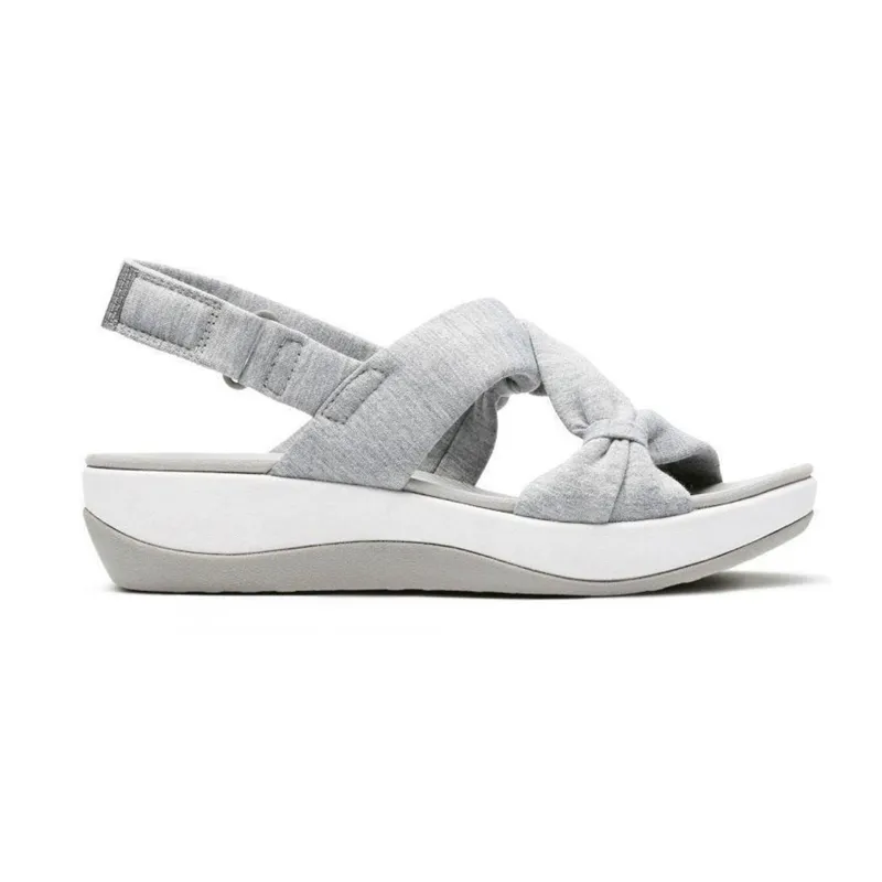 Women Bowcot Open Toe Platform Outdoor Casual Sandals