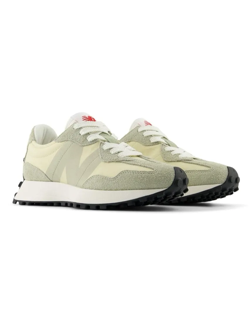 Women's New Balance 327 - Green / Beige