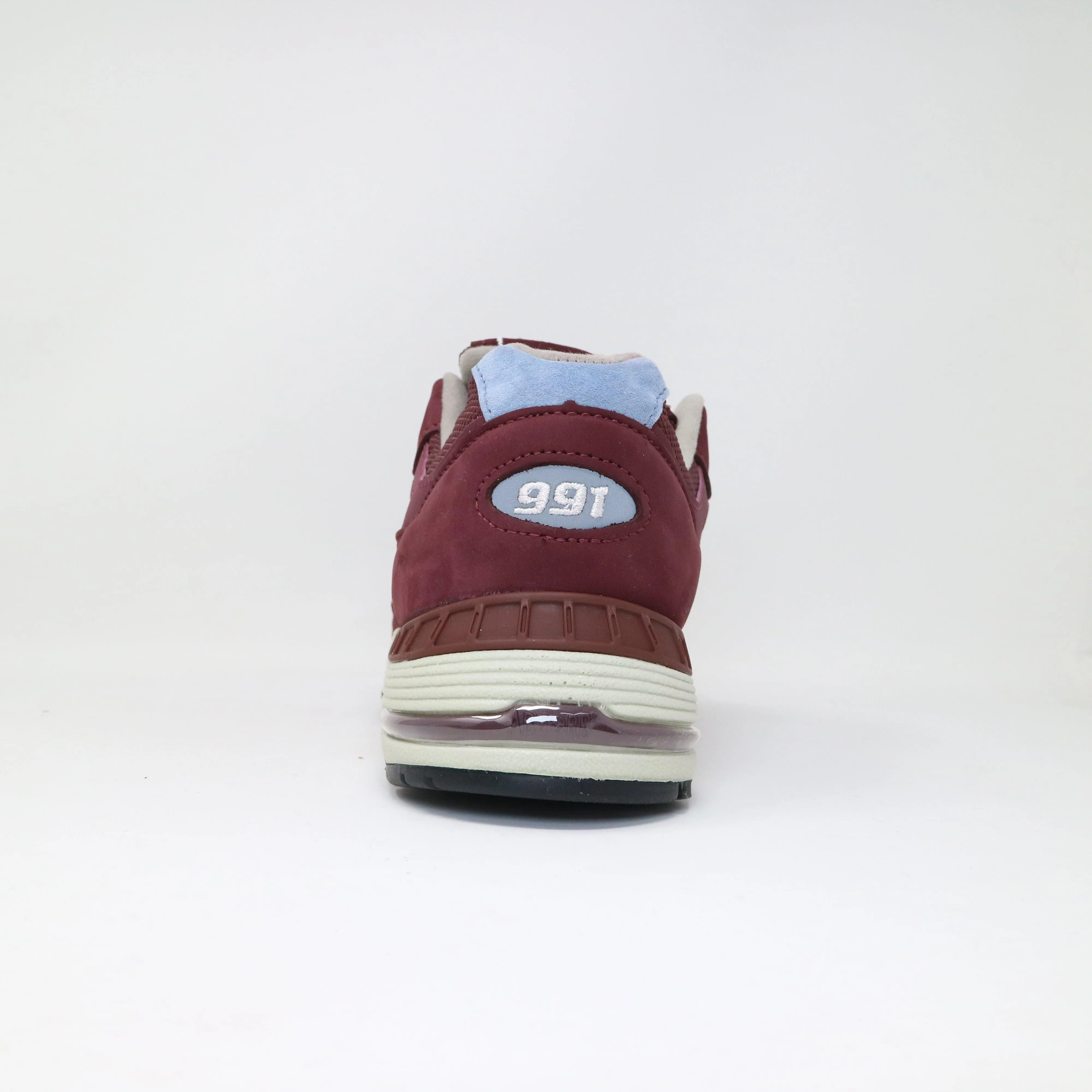 Women's New Balance 991 BBL - Burgundy