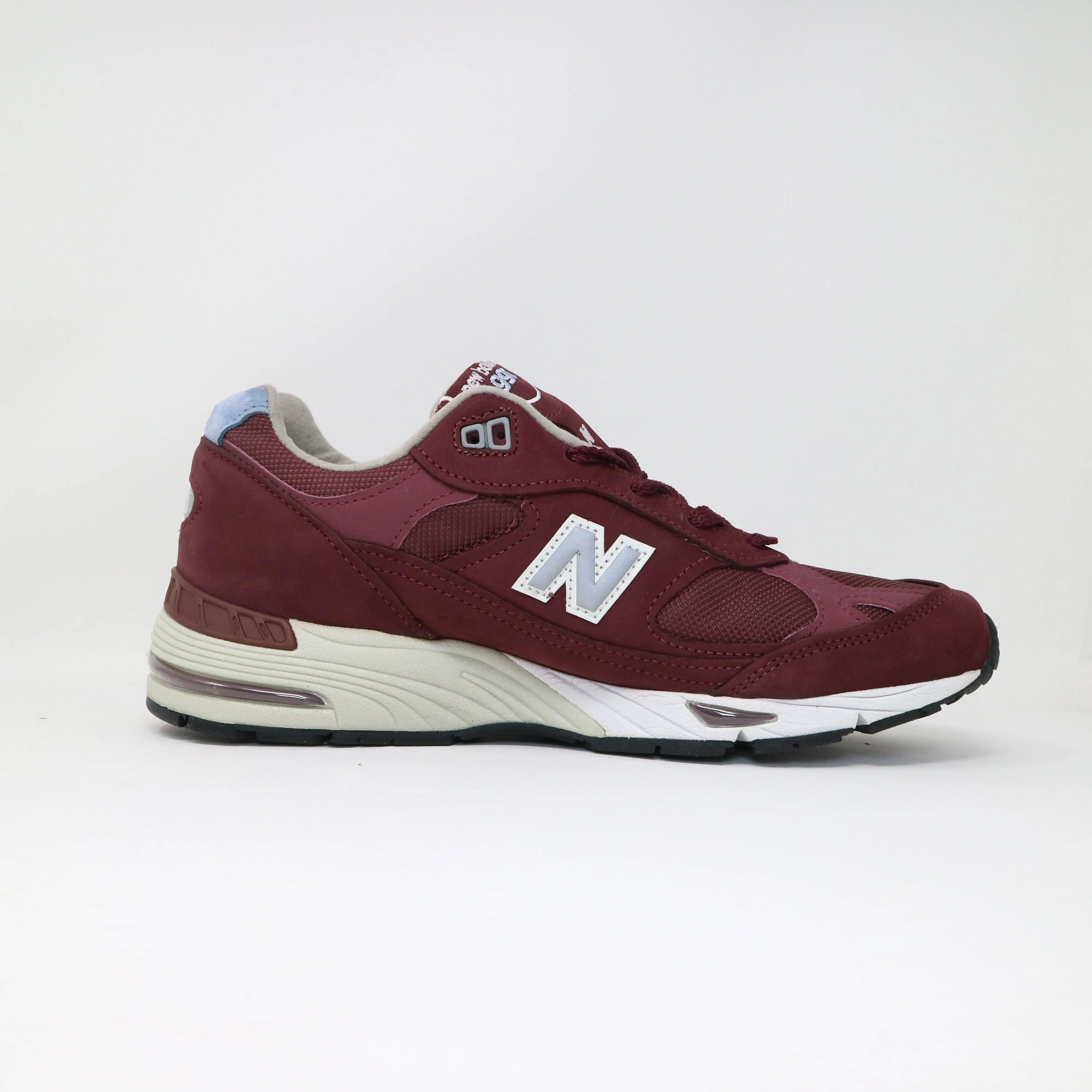 Women's New Balance 991 BBL - Burgundy